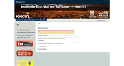 Desktop Screenshot of intranet.bogotaturismo.gov.co